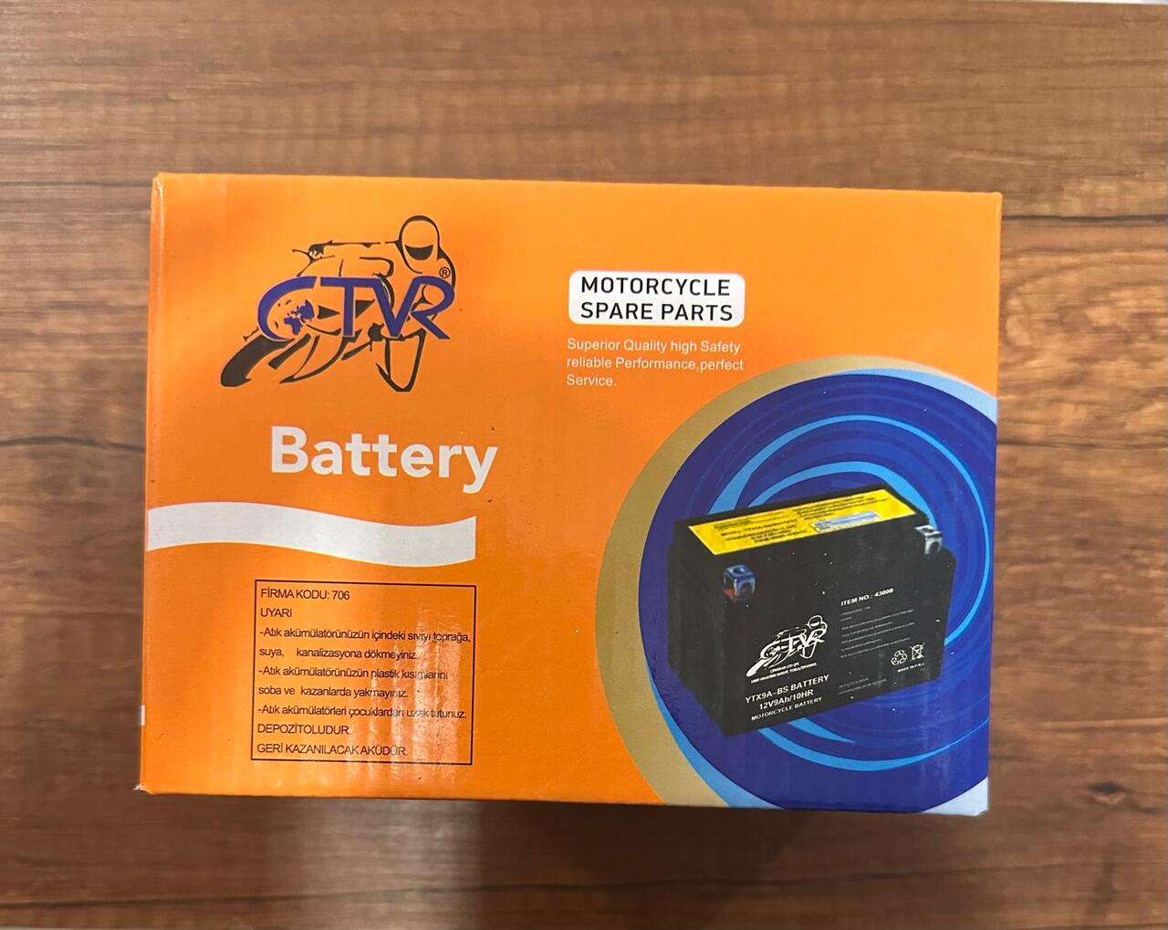 YTX9A-BS AKÜ (CTVR)