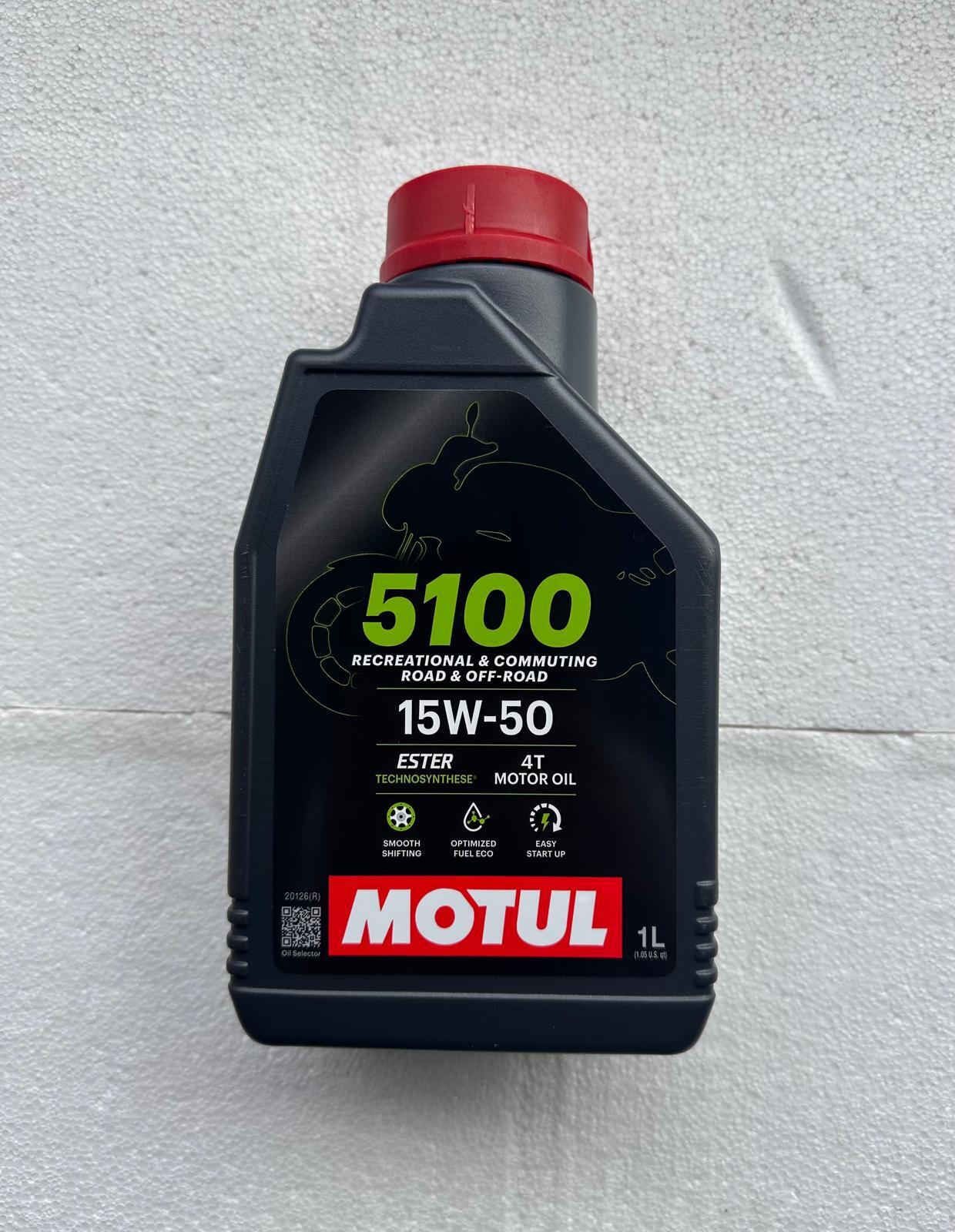 MOTUL 5100 15W50 MOTOSİKLET YAĞI (2025)
