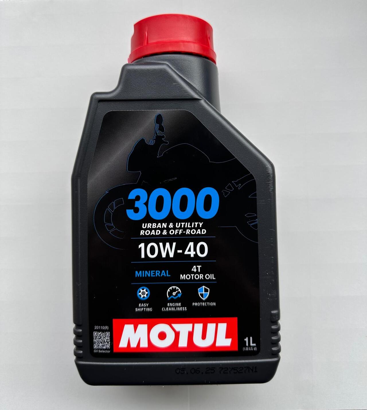 MOTUL 3000 10W40 4T 1LT MOTOSİKLET YAĞI