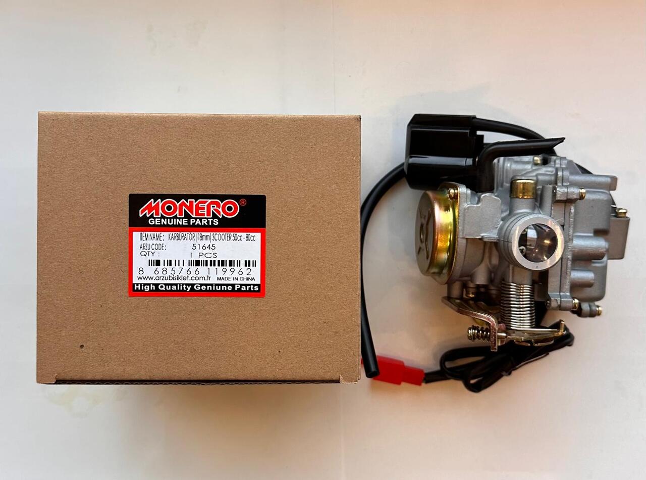 KARBÜRATÖR [18mm] SCOOTER 50cc - 80cc