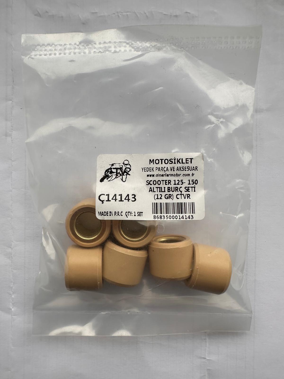 SCOOTER 125-150 BURÇ SETİ (12 GRAM)