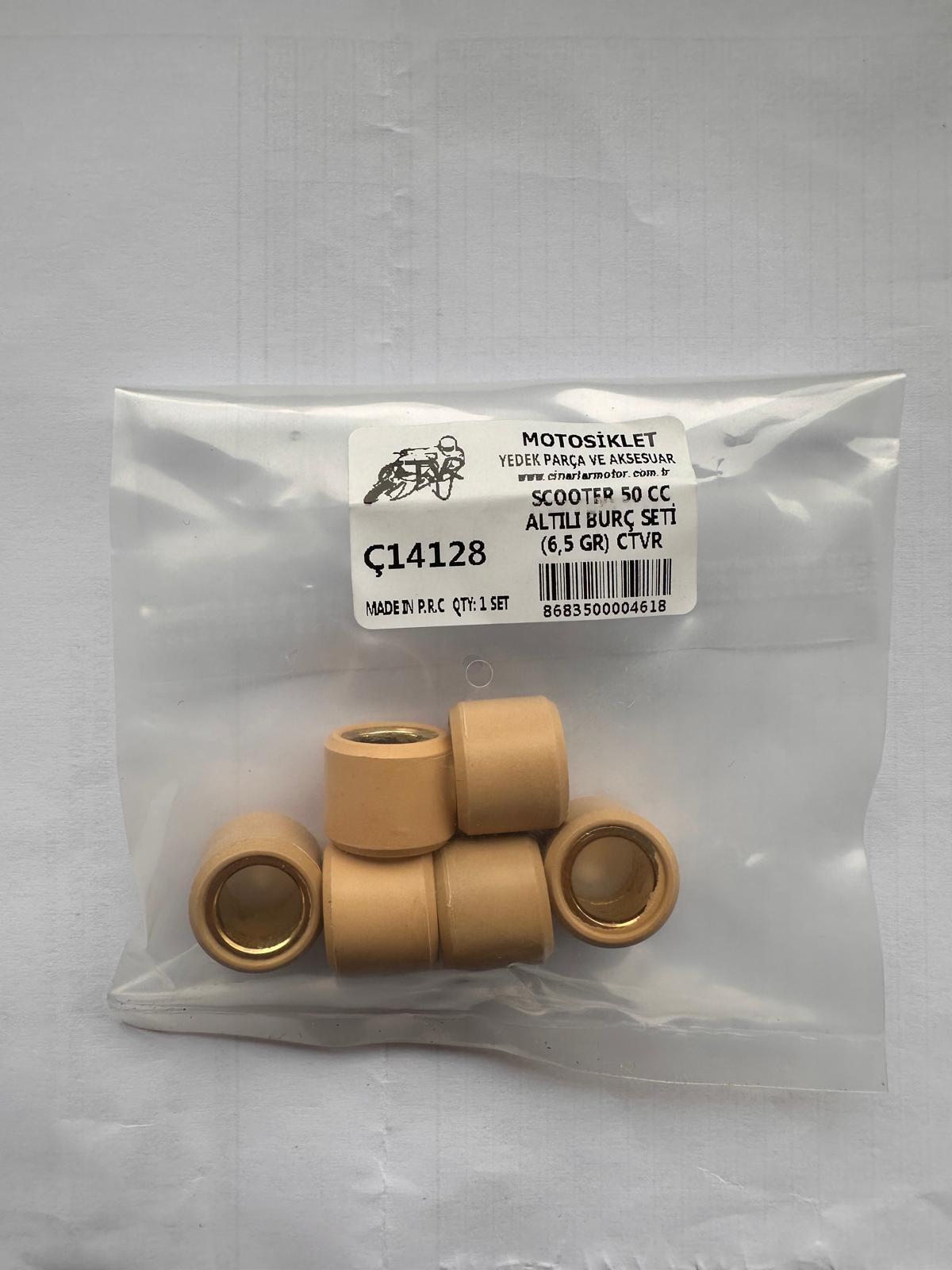 SCOOTER 50 CC BURÇ SETİ (6,5 GRAM)