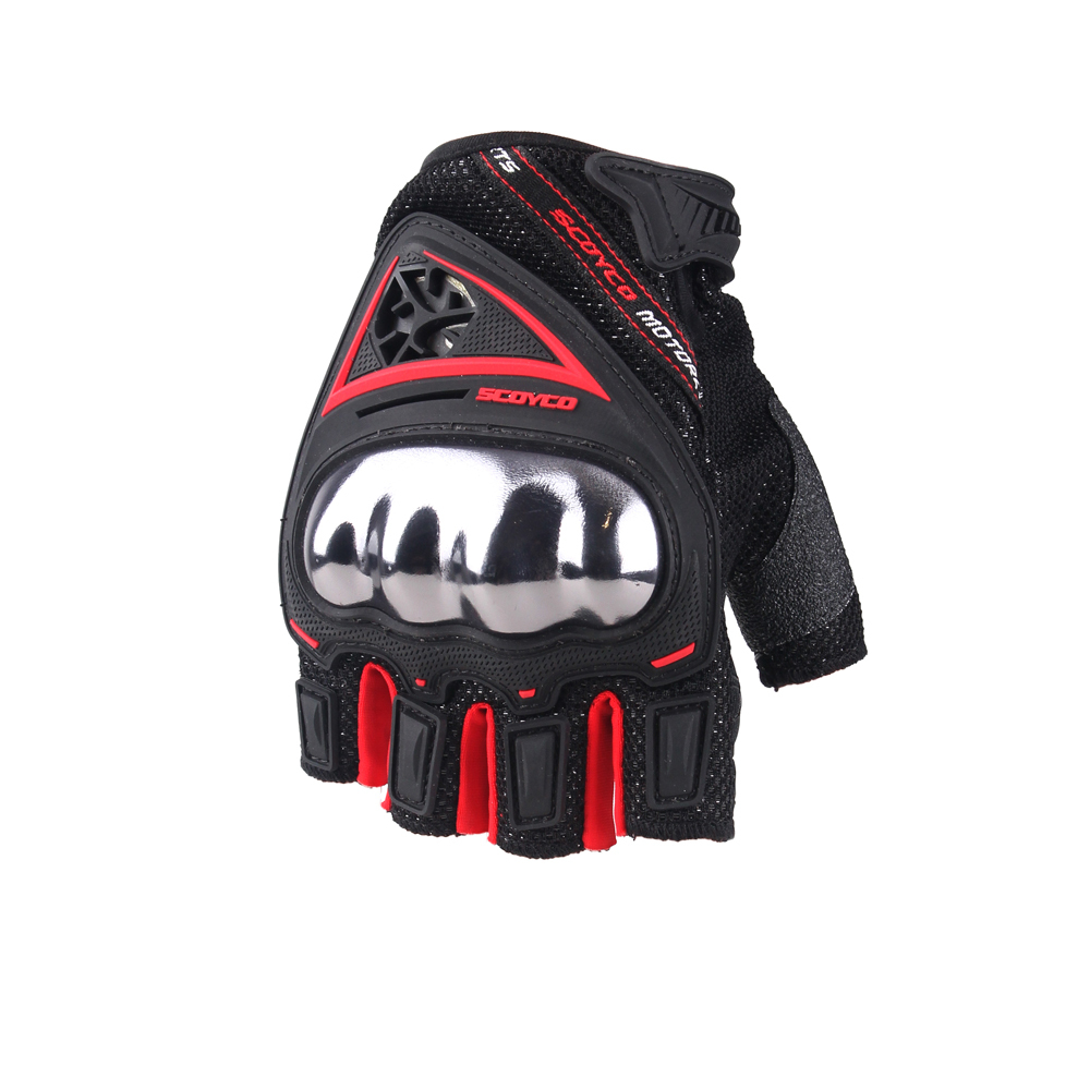 SCOYCO YARIM ELDİVEN MC44 KIRMIZI