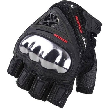 SCOYCO YARIM ELDİVEN MC44 SİYAH