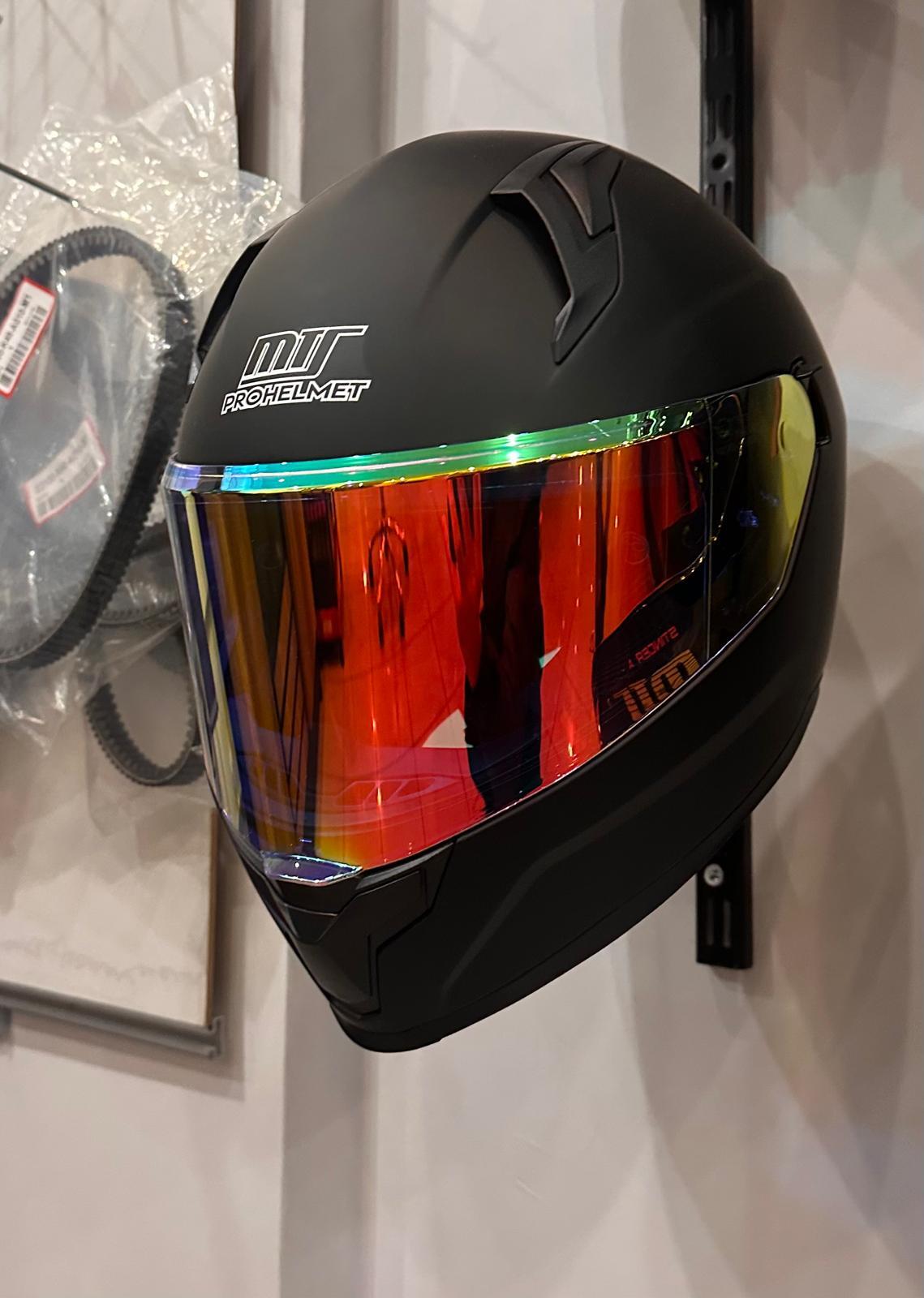 MTS 910 MAT SİYAH FULL FACE KASK