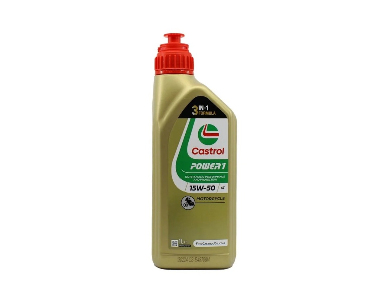 CASTROL POWER 1 4T 15W-50 1LT