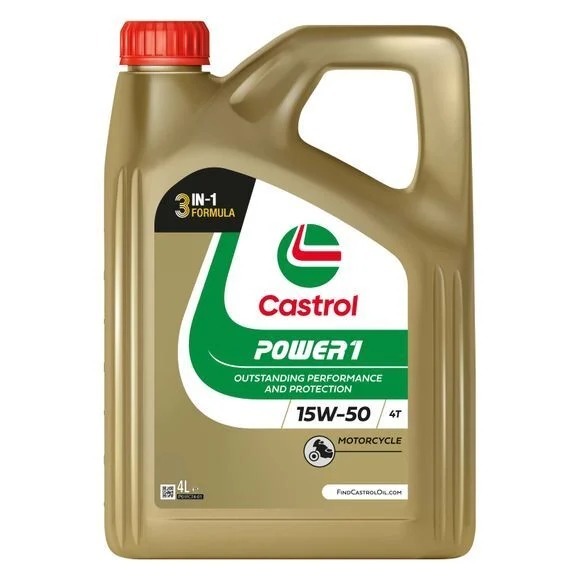 CASTROL POWER 4T 15W50 4 LİTRE