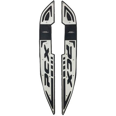 HONDA PCX 2021 - 2024 UYUMLU KAUÇUK - KROM AYAK BASAMAK