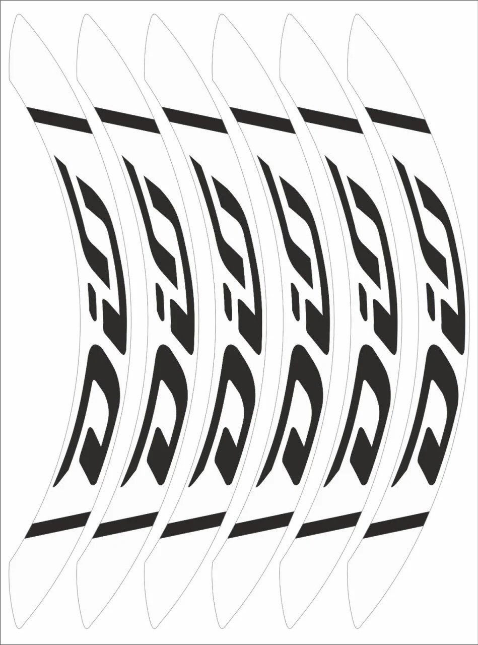 BEYAZ GENİŞ HONDA DİO UYUMLU 1 SET JANT ŞERİDİ