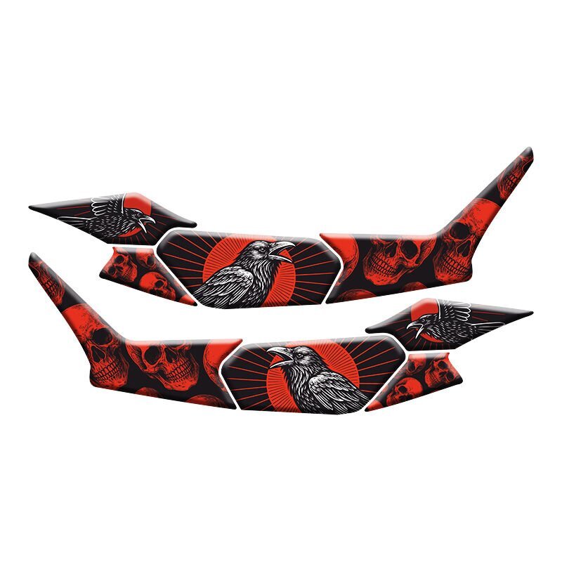 HONDA PCX 2025 UYUMLU YAN AYAK PAD KARTAL DESENLİ