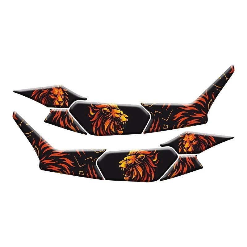 HONDA PCX 2025 UYUMLU YAN AYAK PAD ASLAN DESENLİ