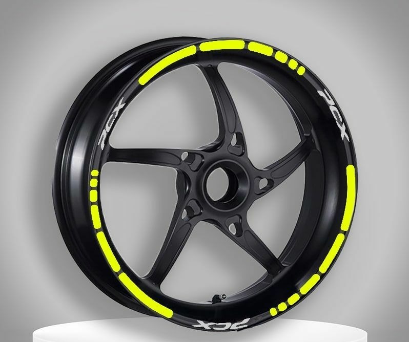 FLORASAN SARI I HONDA PCX UYUMLU 1 SET JANT ŞERİDİ