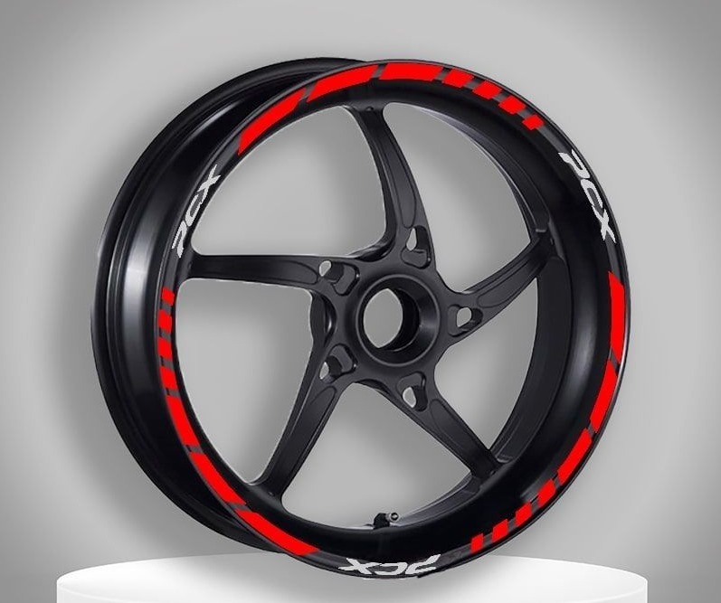 REFLEKTÖR KIRMIZI II HONDA PCX UYUMLU 1 SET JANT ŞERİDİ