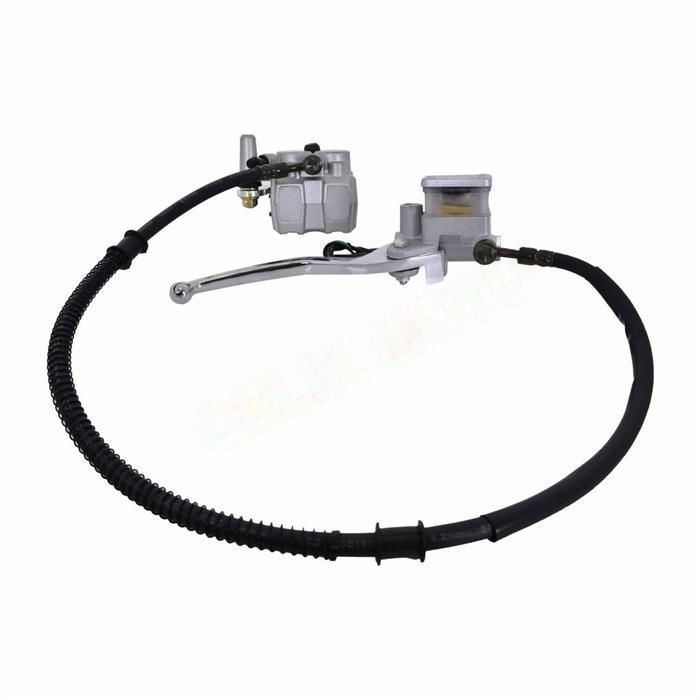 ÖN FREN MERKEZİ ALT-ÜST KOMPLE [FREN KOLU KROM] GRİ CG